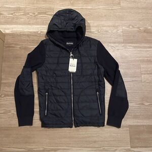 Barbour Gold Standard Rathmell Zip Cardigan Navy